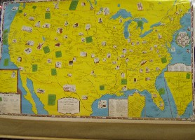 US Literary map